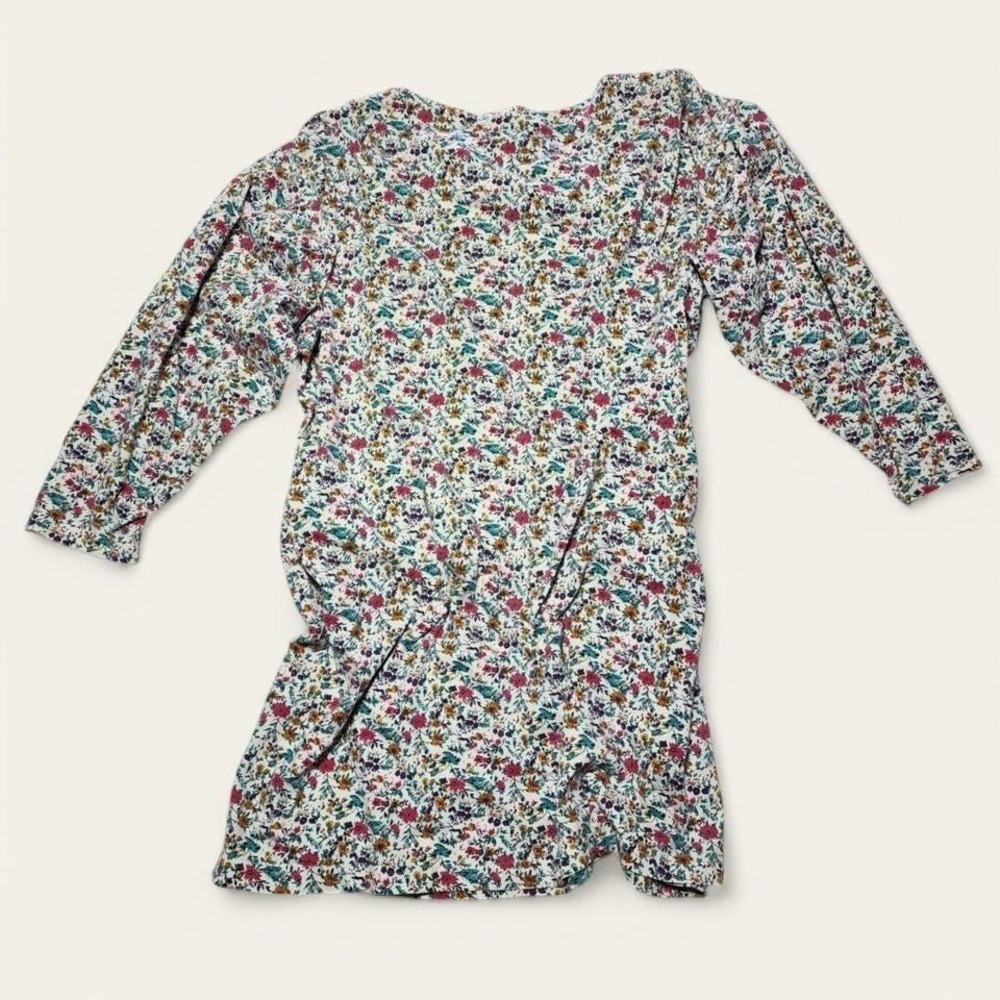 Victoria's Secret Floral Cotton Sleep Shirt Nightgown Small Vintage 90s